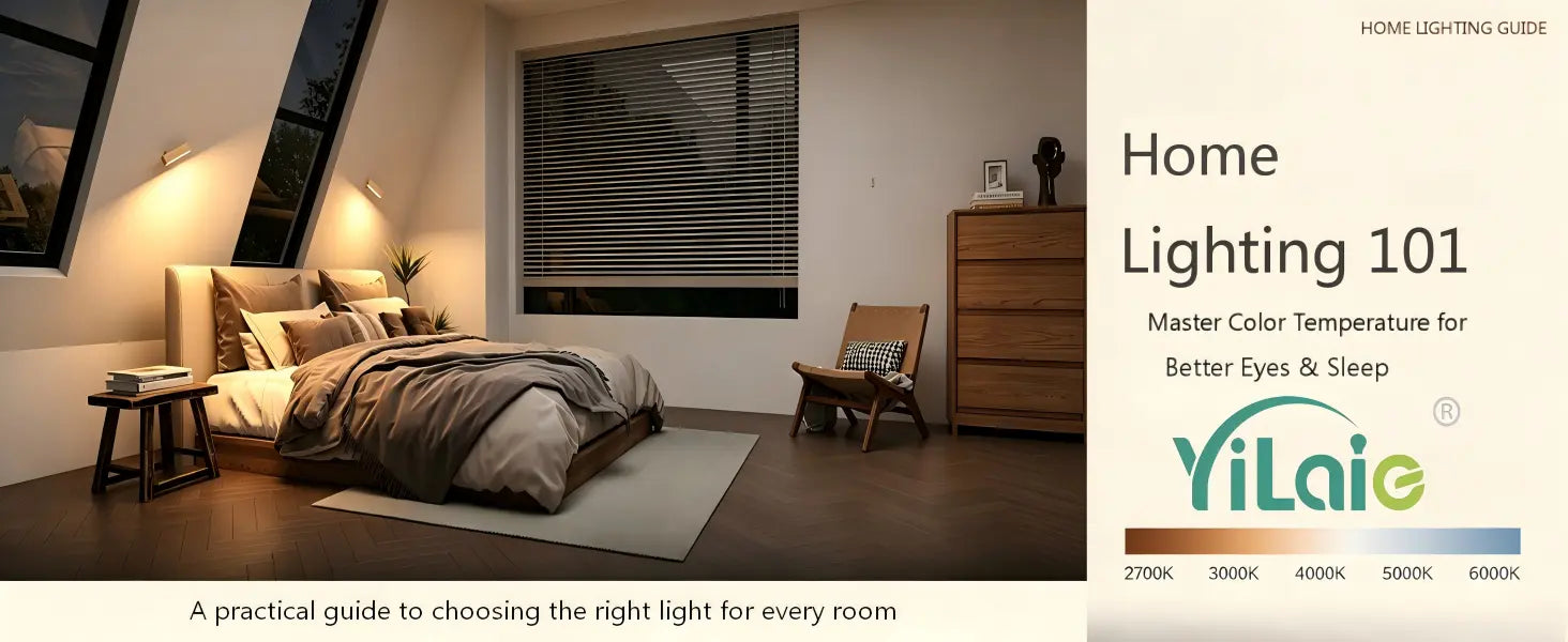 Home Lighting 101: Master Color Temperature for Better Eyes & Sleep