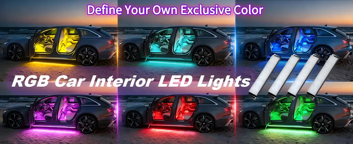 RGB Car interior LED lights