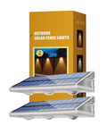 YiLaie Solar Fence Lights for Outdoor（ 3000K/4500K/6500K ）