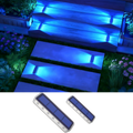 YiLaie Blue Two-Sided Illumination  Solar Step Lights