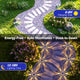 YiLaie 4pcs Warm White Solar In-Ground Lights