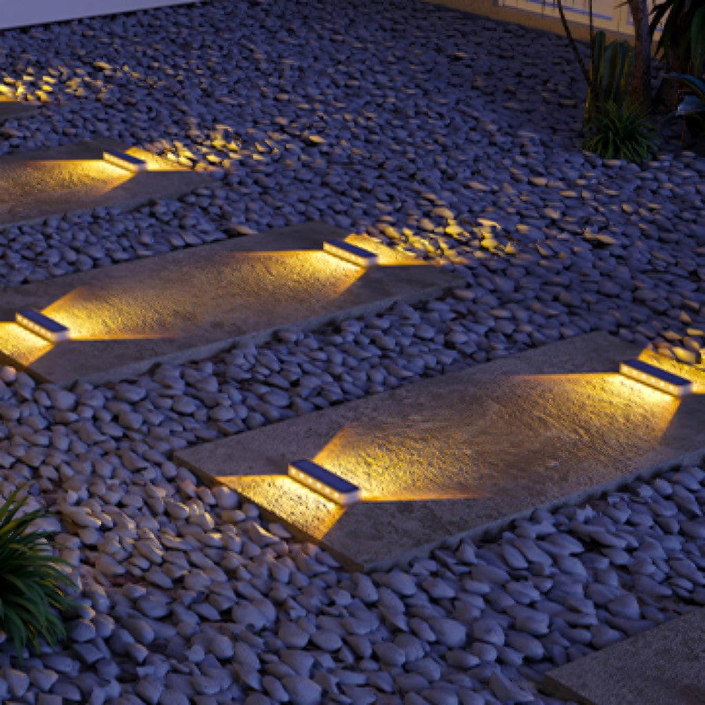 YiLaie Warm White Two-Sided Illumination  Solar Step Lights