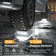 YiLaie Two‑Sided Side Glow Solar Driveway Lights 4‑Pack,White Lights