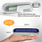 YiLaie White Long Strip Solar Outdoor Deck Lights Waterproof