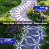 YiLaie 4pcs Cold White Solar In-Ground Lights