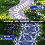 YiLaie 4pcs Cold White Solar In-Ground Lights