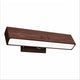 YiLaie RGB Walnut Wood Rechargeable Wall Sconce - 1 pack