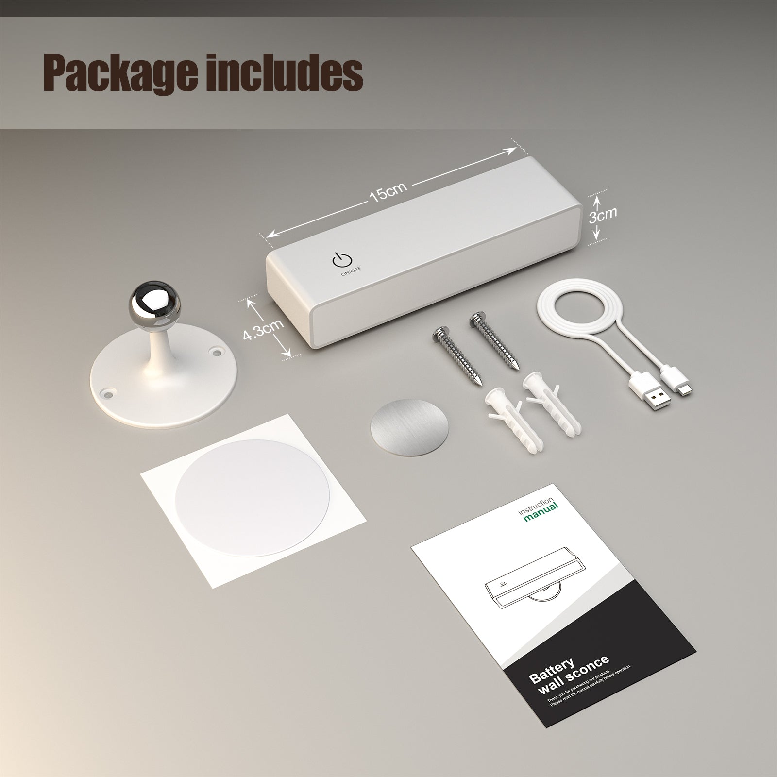yilaie wall sconces packing01